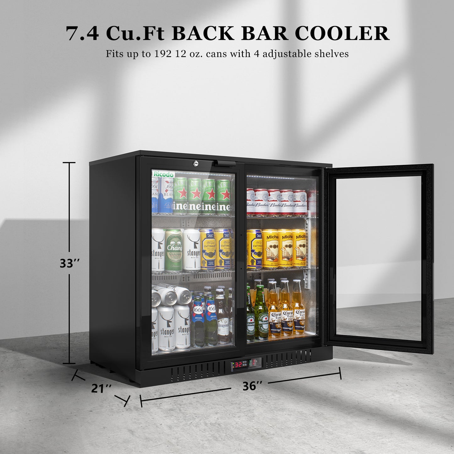 Under Counter Beverage Refrigerator
