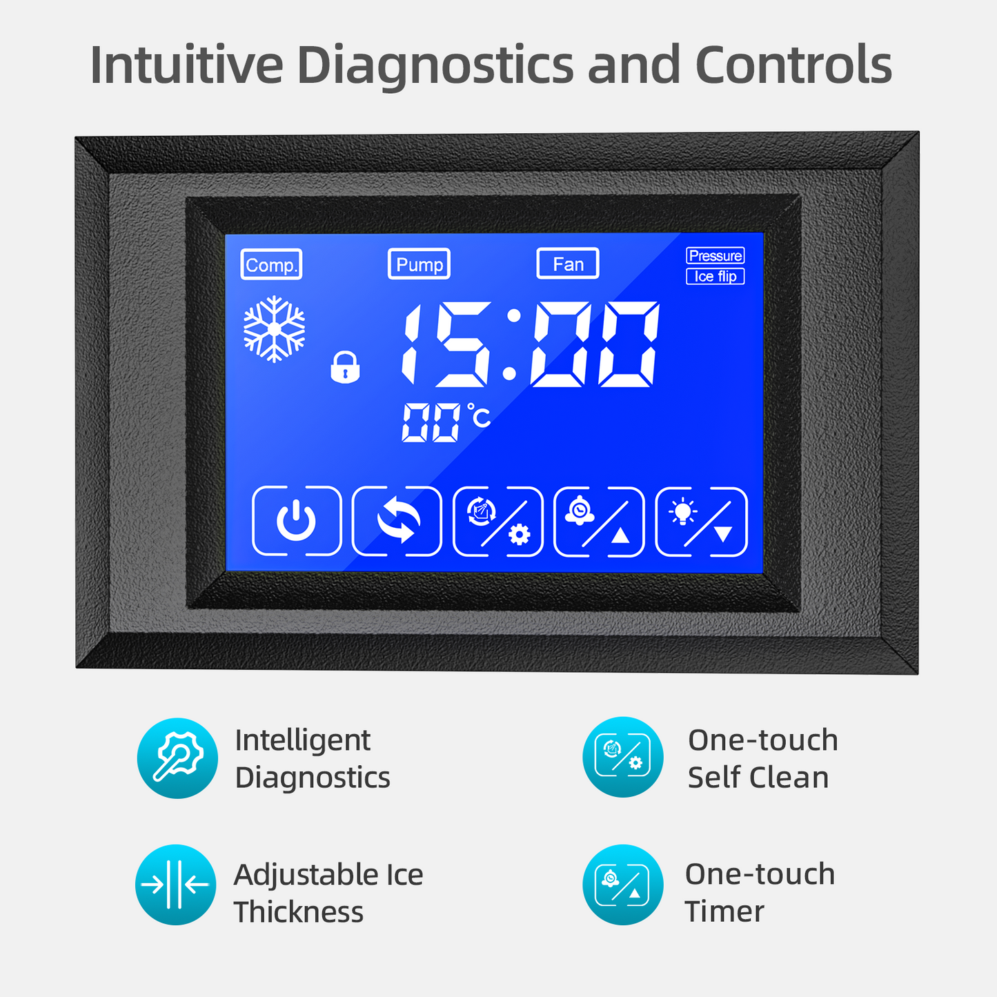 Industrial-Grade High-Capacity Ice Machine