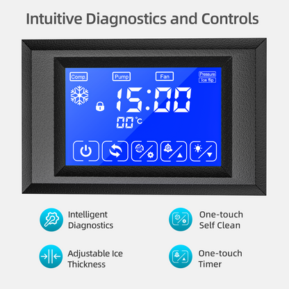 Industrial-Grade High-Capacity Ice Machine