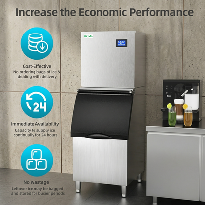 Industrial-Grade High-Capacity Ice Machine